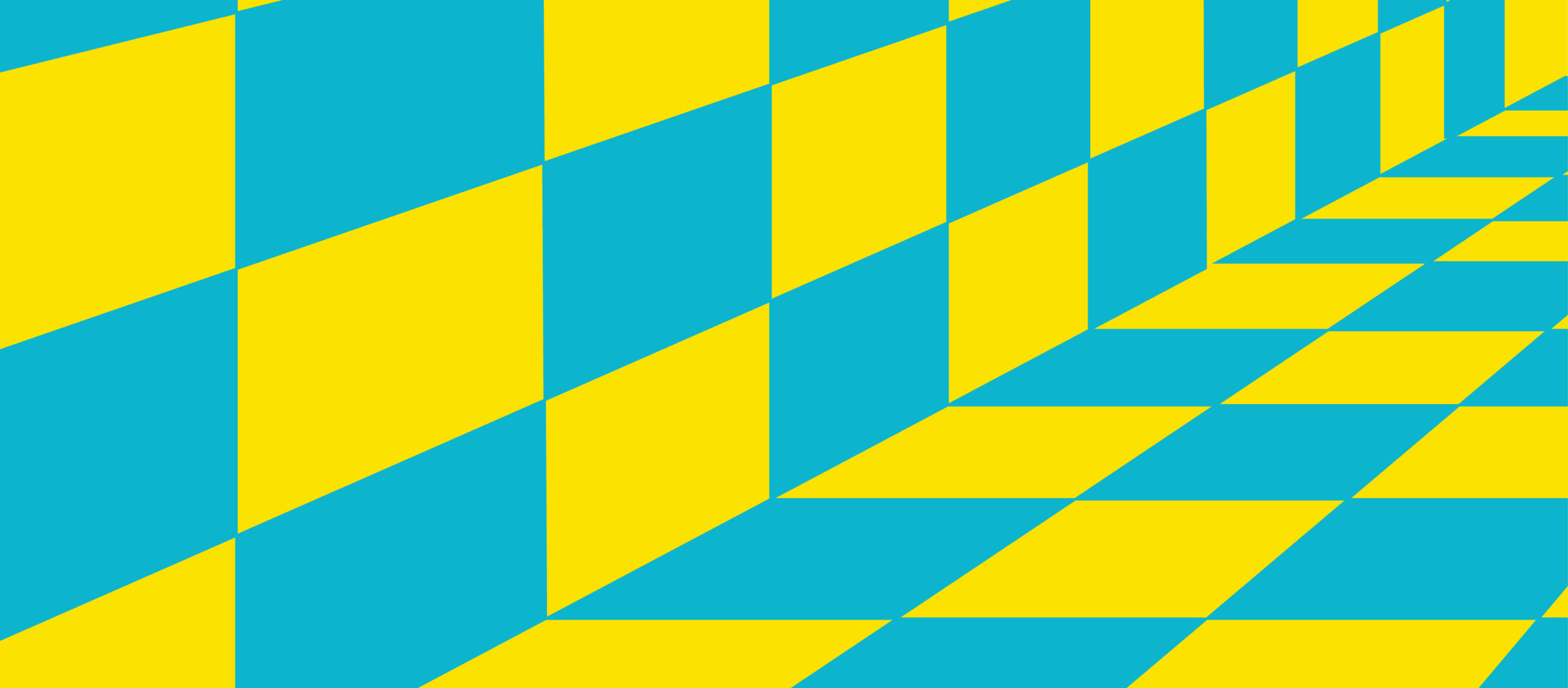 blue & yellow chequered graphic image